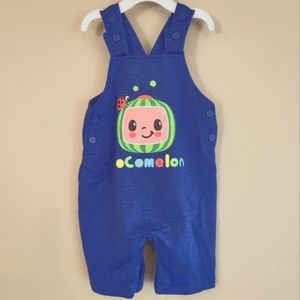 Cocomelon blue soft shortalls